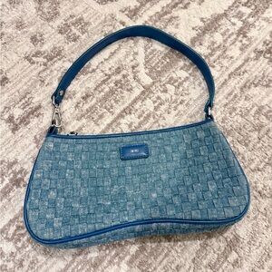 JW PEI Woven Denim shoulder bag